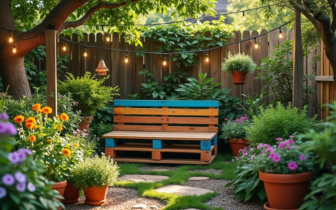 Aménager son jardin sans se ruiner : idées et astuces