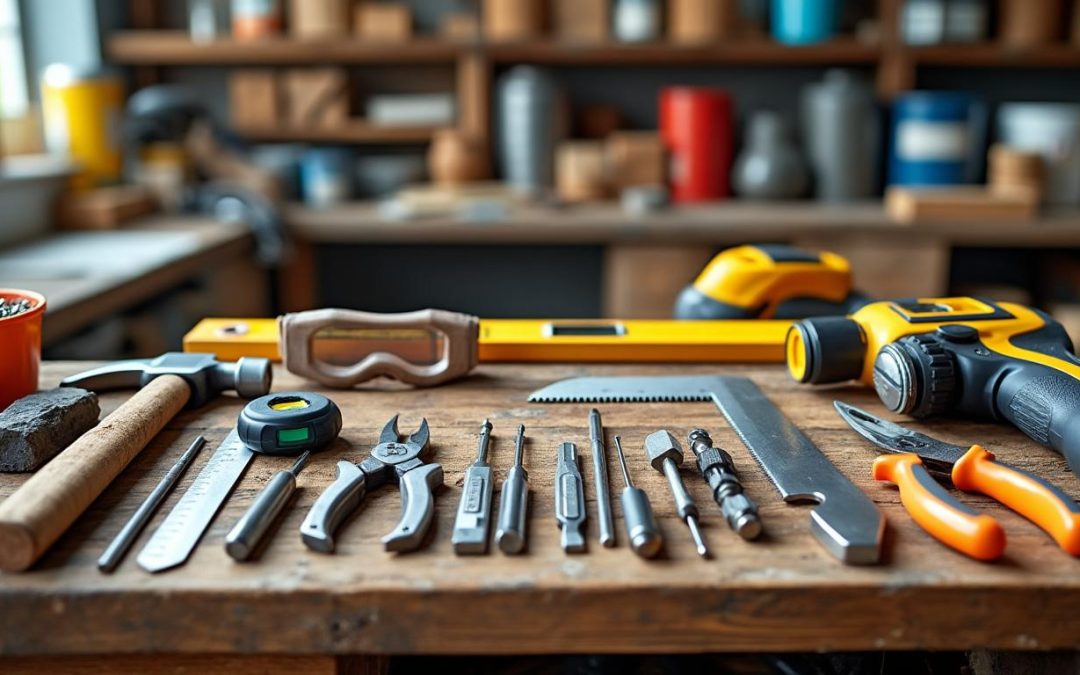 Les outils indispensables pour débuter en bricolage