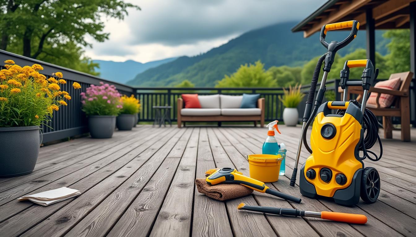 découvrez des conseils indispensables pour nettoyer et raviver le bois de votre terrasse, afin de lui redonner beauté et longévité.