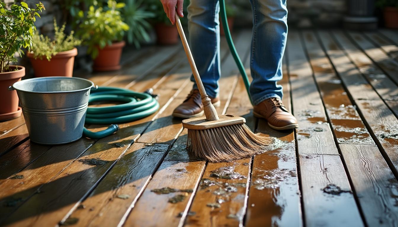 découvrez nos conseils indispensables pour nettoyer et raviver le bois de votre terrasse, afin de lui redonner beauté et longévité facilement.