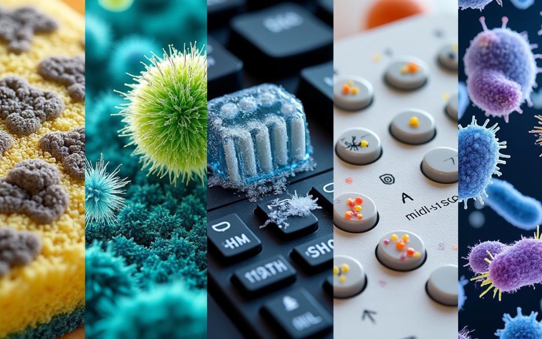 Découvrez ces 5 endroits insoupçonnés où les microbes prolifèrent secrètement dans votre maison