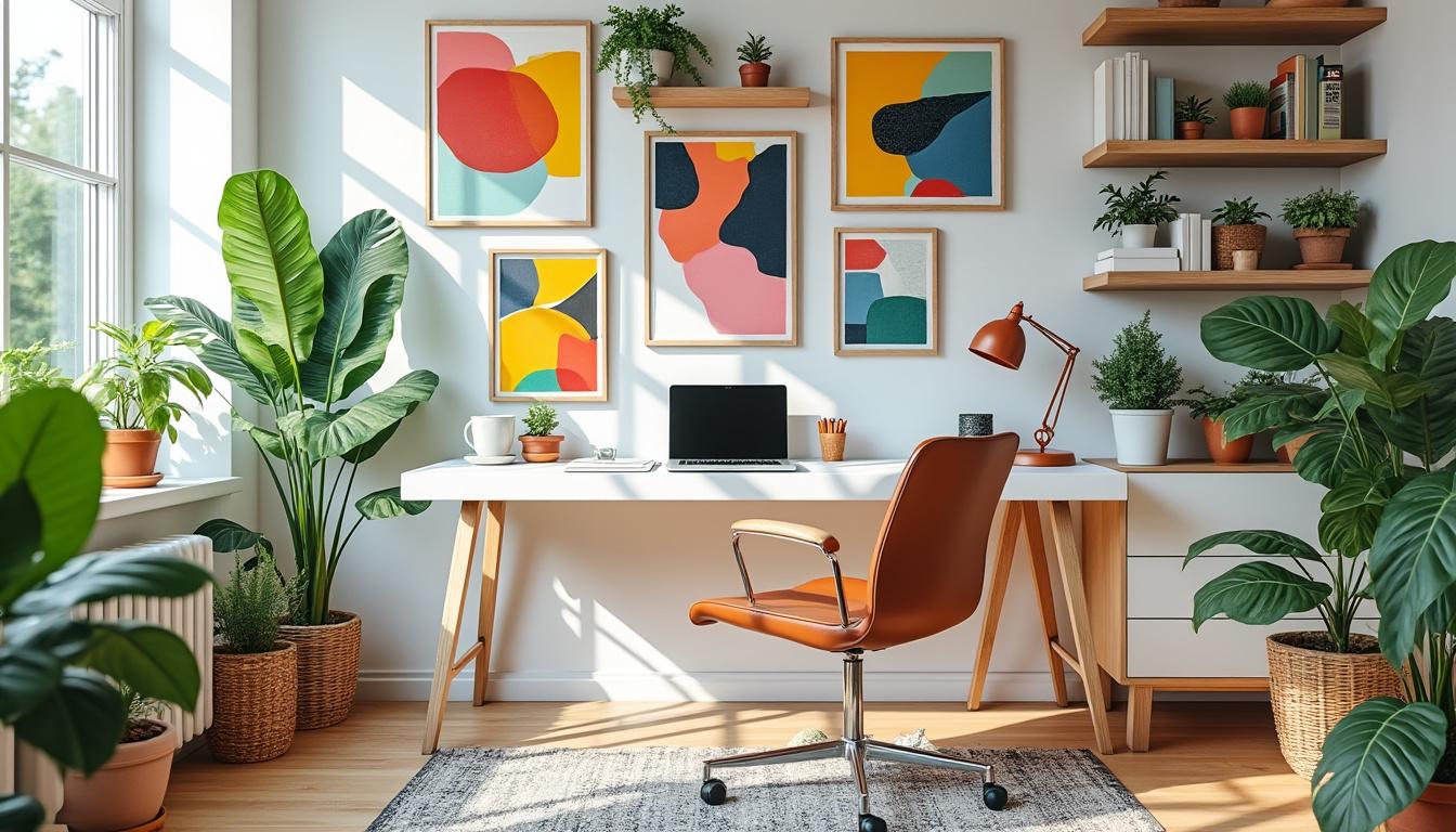 découvrez comment aménager un espace de travail à domicile alliant fonctionnalité et esthétique pour optimiser votre confort et votre productivité.