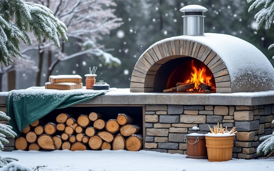 Astuces indispensables pour préserver et entretenir votre four à bois extérieur durant l&rsquo;hiver