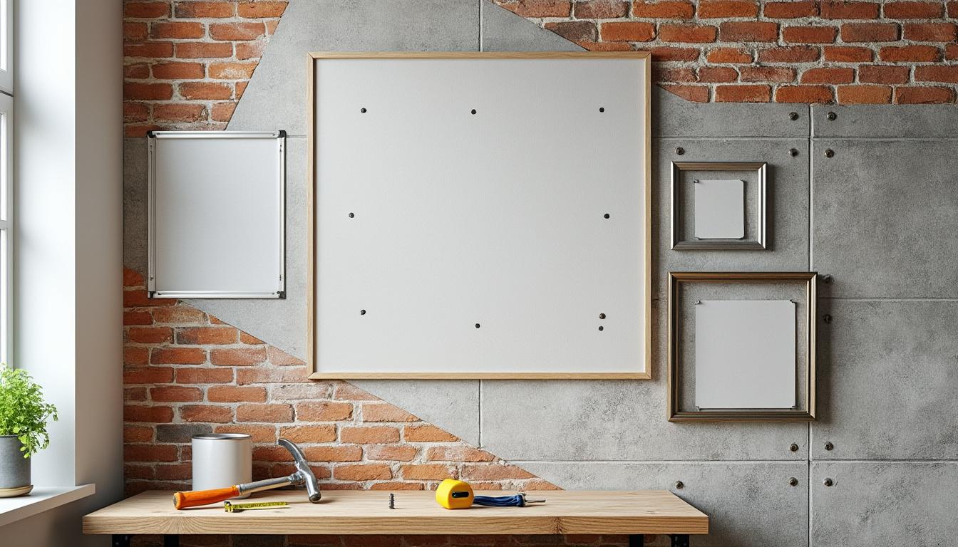 découvrez des astuces simples et efficaces pour poser un cadre au mur sur placo, brique ou béton en toute sécurité. suivez nos conseils pour réussir facilement votre installation.