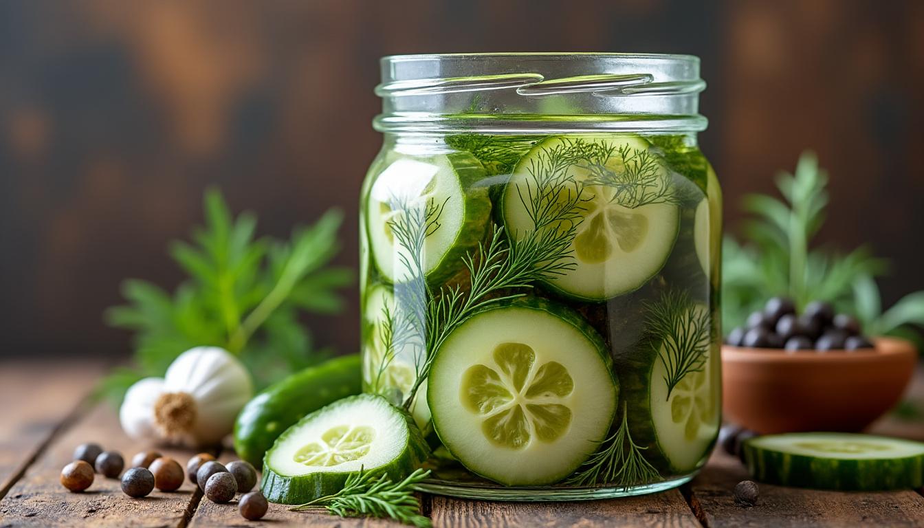 apprenez à préparer des cornichons croquants sans dégorger grâce à notre recette inratable, simple et rapide à réaliser pour des saveurs authentiques.