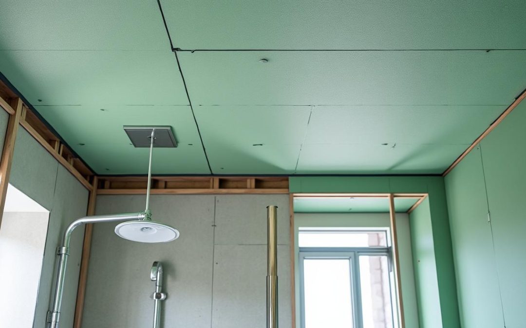 Comment sélectionner le placo idéal pour un plafond de salle de bain performant et durable ?