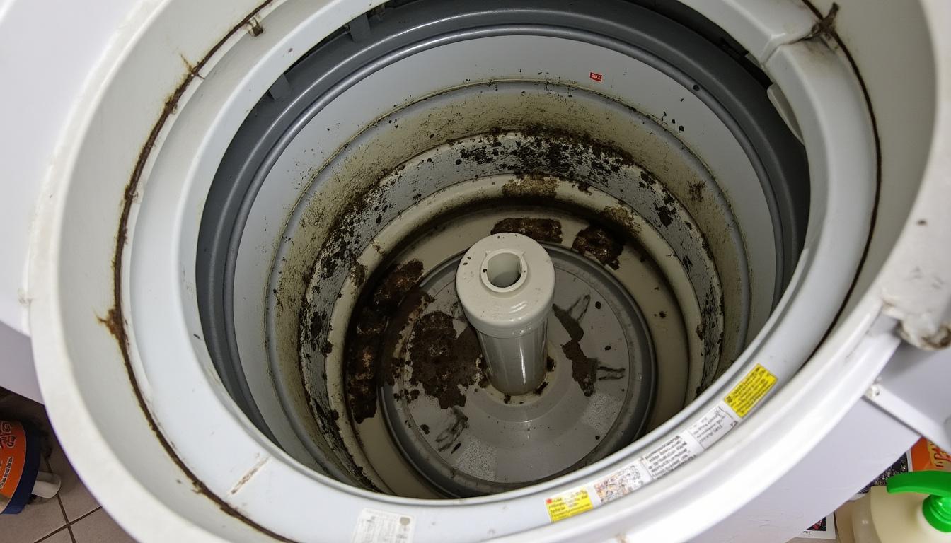 découvrez une astuce maison simple et efficace pour éliminer définitivement les mauvaises odeurs et les résidus de votre machine à laver, et garder votre appareil propre et frais.