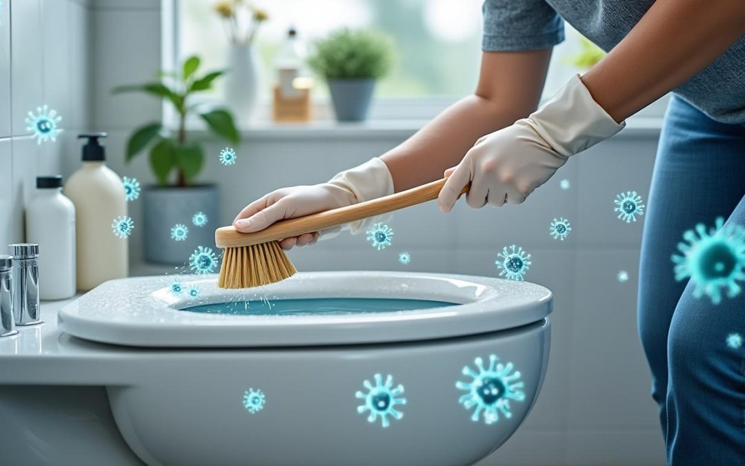 L’erreur fréquente lors du nettoyage des WC : découvrez comment stopper la propagation des microbes dans votre maison