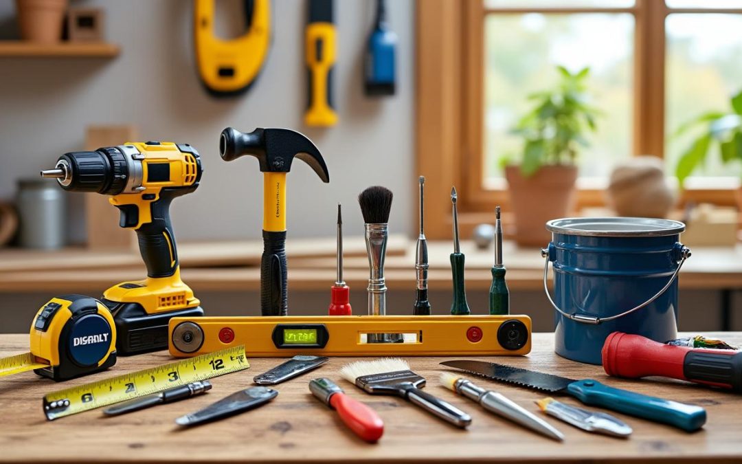 Les 10 outils incontournables pour réussir vos projets de rénovation comme un pro