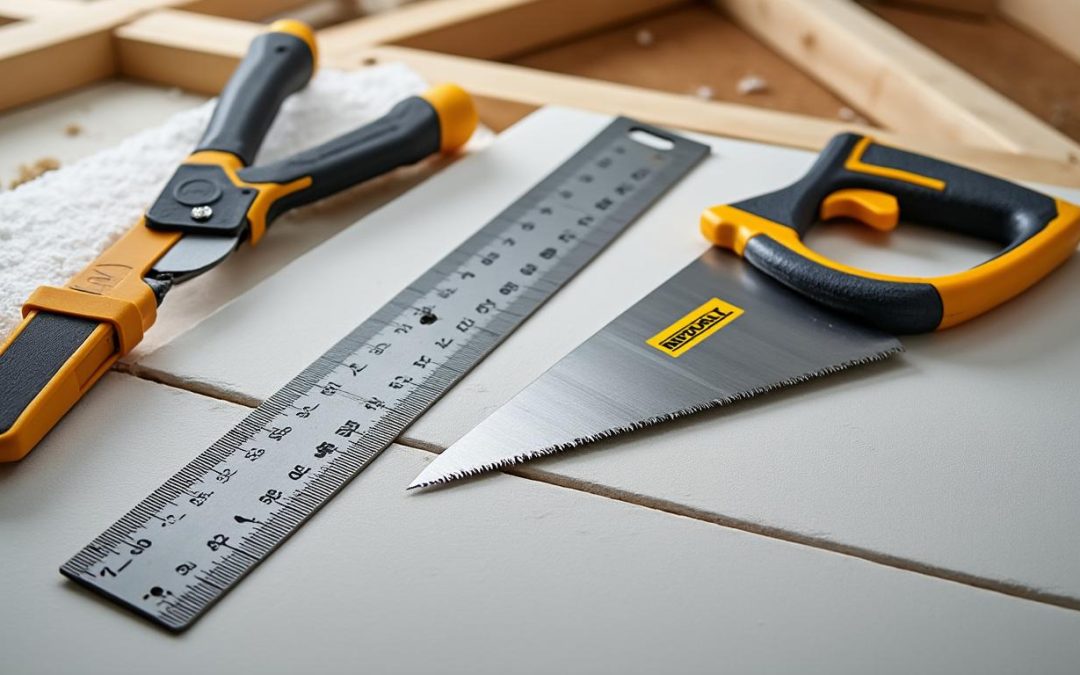 Les 3 outils indispensables pour découper du Placo déjà installé avec précision