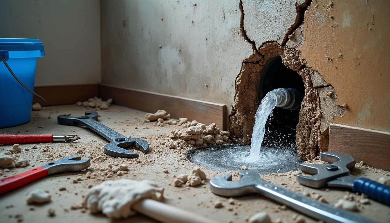 découvrez les étapes essentielles à suivre en cas de fuite dans une canalisation murale pour limiter les dégâts et sécuriser votre habitation rapidement.