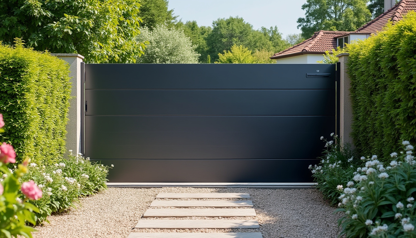 découvrez notre guide pratique pour entretenir et nettoyer facilement votre portail en aluminium gris anthracite, afin de préserver son éclat et sa durabilité.