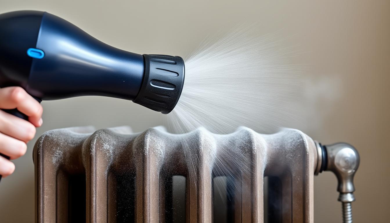 découvrez comment la poussière sur vos radiateurs peut augmenter vos dépenses énergétiques et apprenez une astuce simple et efficace pour les nettoyer facilement.