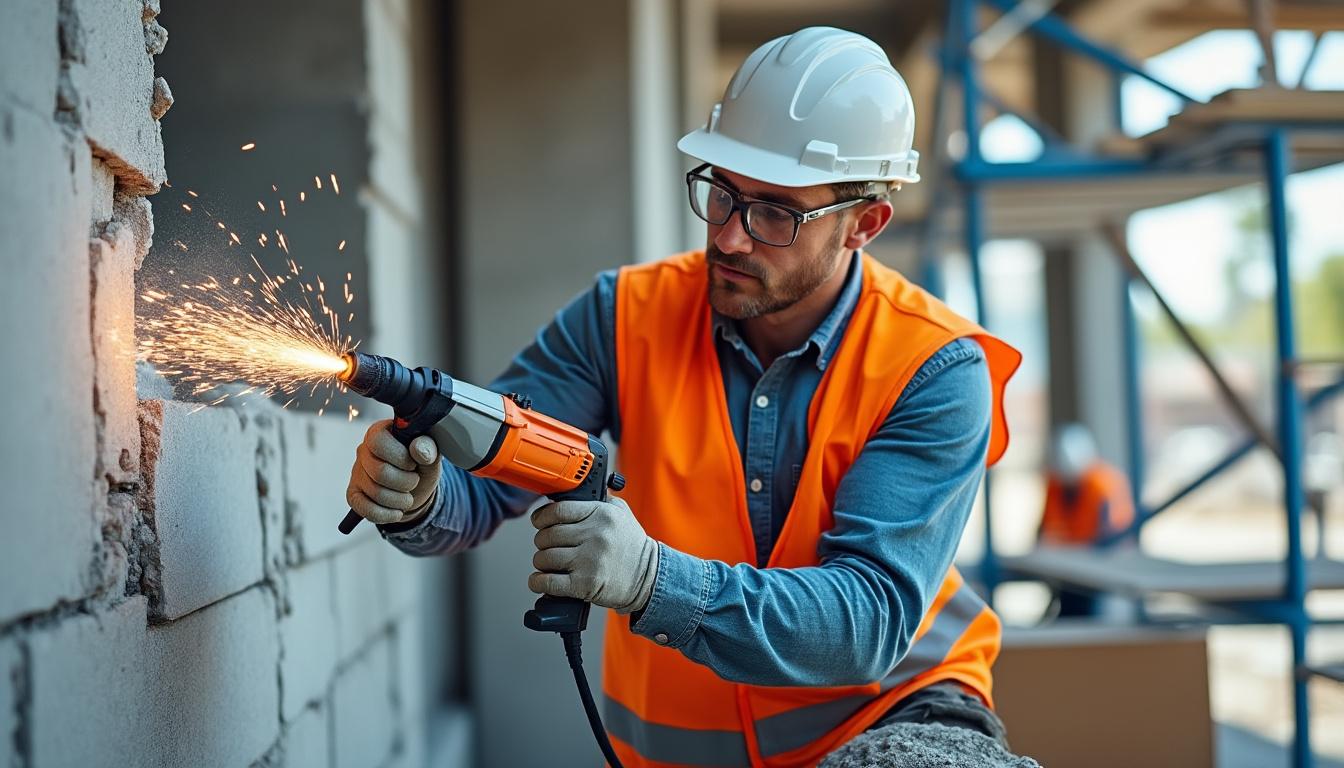 découvrez les différences entre perceuse à percussion et perforateur pour choisir l'outil idéal selon vos travaux de bricolage et de rénovation.